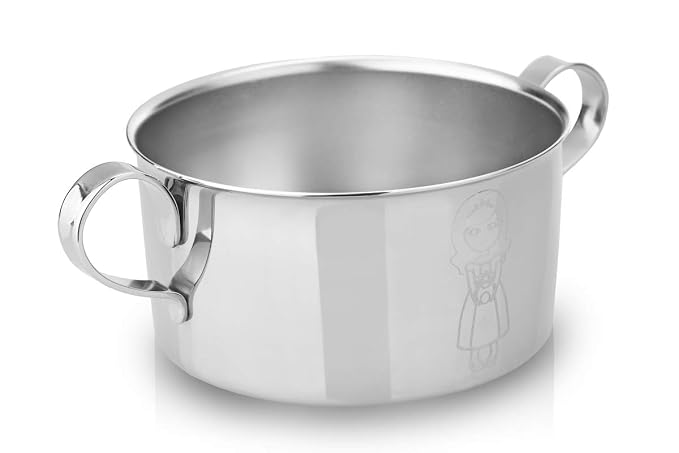 Children's Premium Stainless Steel Dinnerware Set | 1 Bowl - Image 4