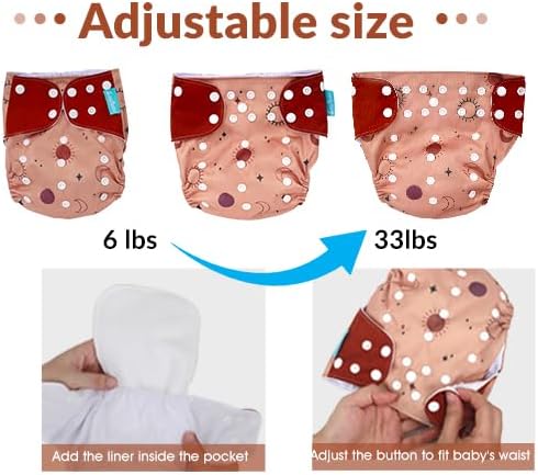 Baby Cloth Diapers Set - Image 3