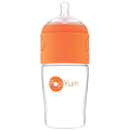 PopYum 9 oz Orange Anti-Colic Formula Making/Mixing/Dispenser Baby Bottle by PopYum