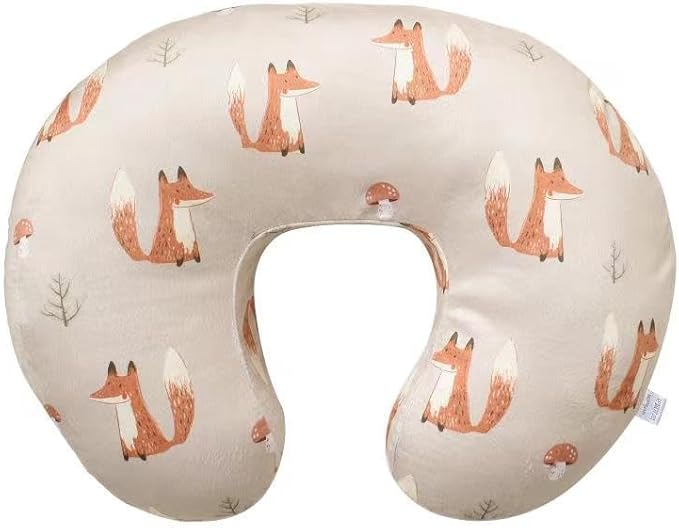 iEvolve Minky Nursing Pillow Cover Breast Feeding Pillow Cover Slipcover U Shape by iEvolve