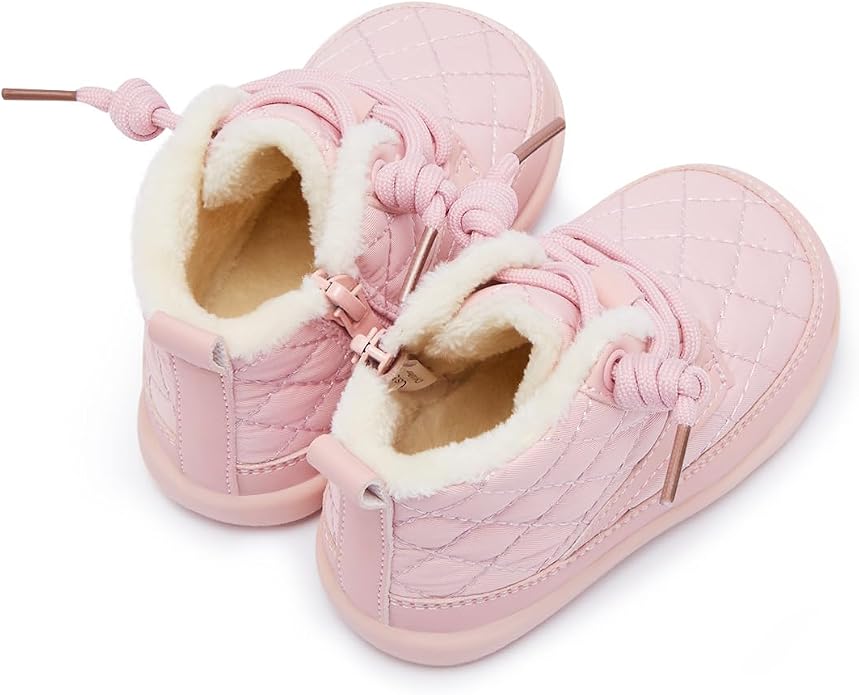 BMCiTYBM Baby Boy Girl Snow Boots Waterproof Winter Warm Booties Nonslip - Image 5