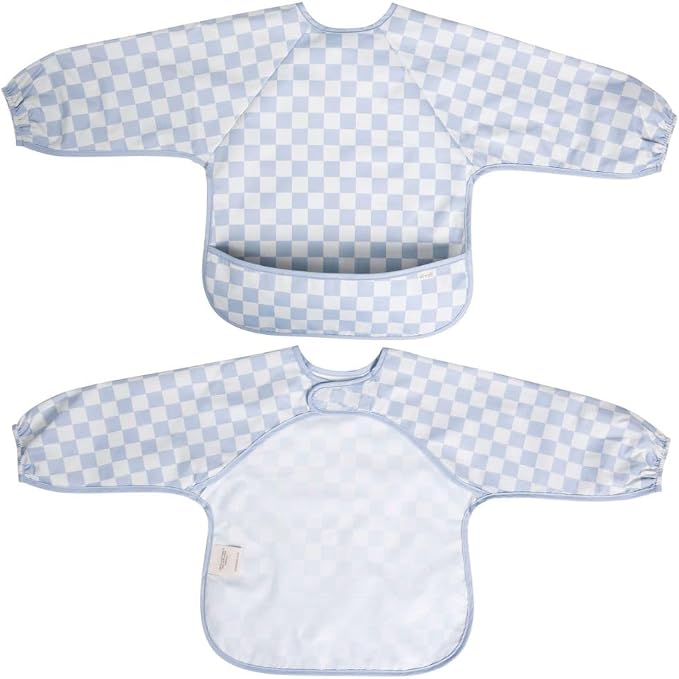 Ali+Oli Smock Bibs for Babies, BPA-Free Oeko-Tex Certified, Waterproof Baby by AliOli