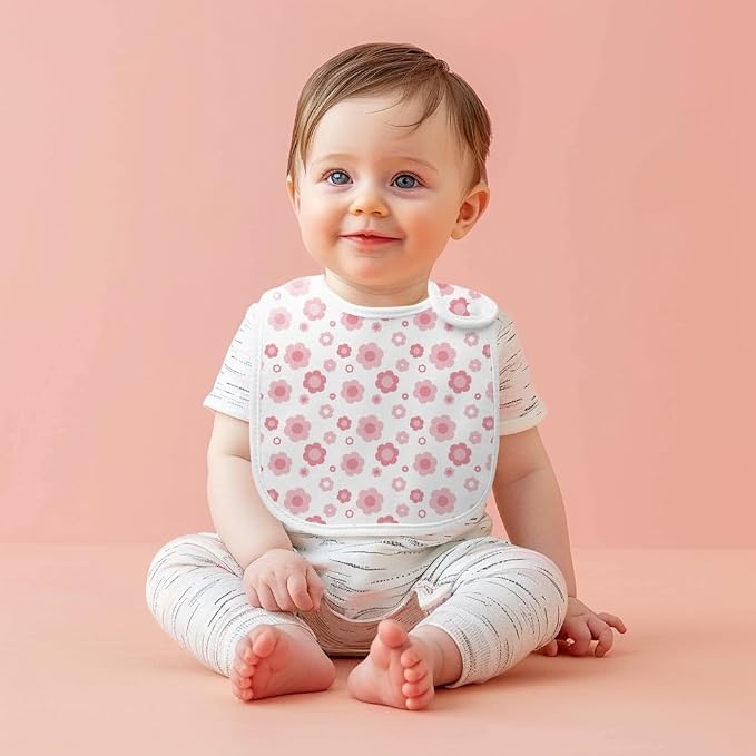 8 Pack Baby Bibs Unisex Adjustable - Image 6
