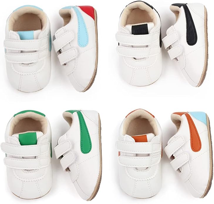 Clowora Baby Boys Girls Shoes Non-Slip Rubber Sole Sneakers Infant First - Image 6