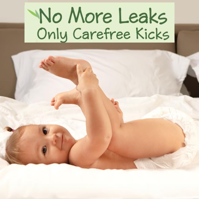 Bamboo Baby Diapers, Totally Chlorine Free - Image 2