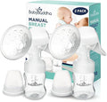BabyBuddha Manual Breast Pump, Single Hand Expression Breastmilk Pump, Cordless by BabyBuddha