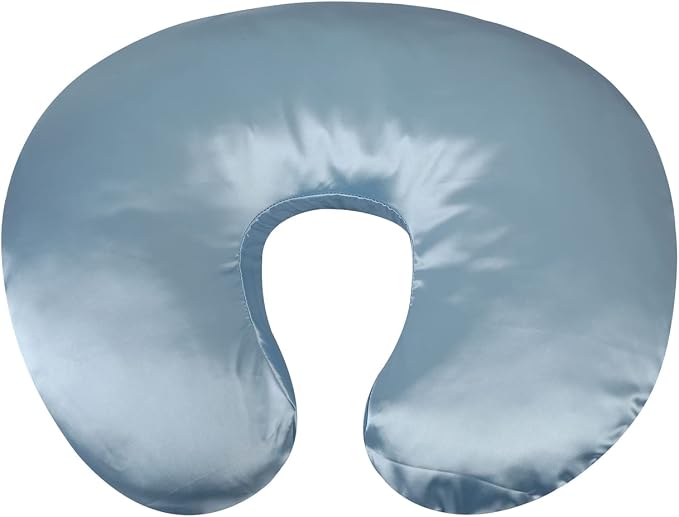 Satin Nursing Pillow Cover Set 2 Pack Ultra Soft Silk Compatible - Image 7