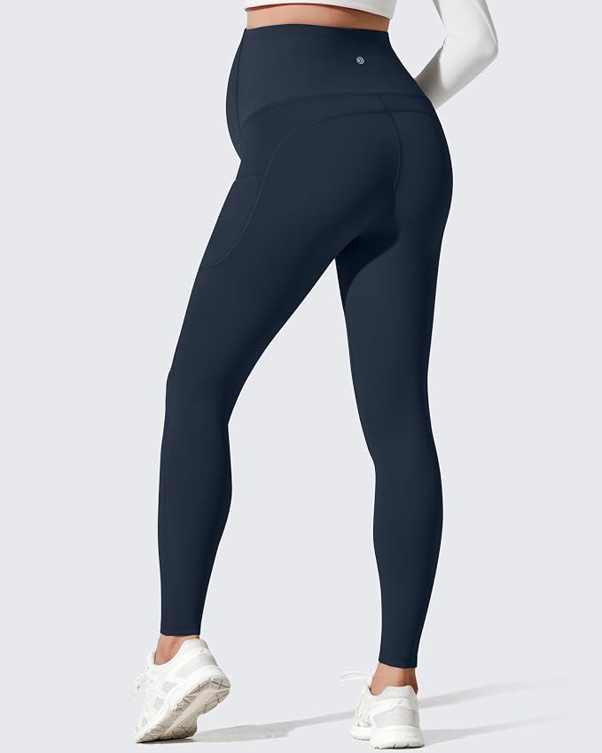 G4Free Barefeel Fleece Lined Maternity Leggings - Image 4