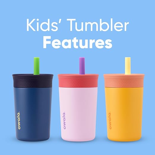 Owala Kids Insulation Stainless Steel Tumbler - Image 7