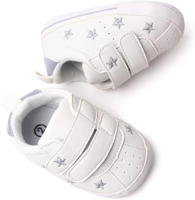 Clowora Baby Boys Girls Shoes Non-Slip Rubber Sole Sneakers Infant First - Image 3