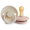 FRIGG Rope Natural Rubber Baby Pacifier | Made in Denmark | BPA-Free by mushie