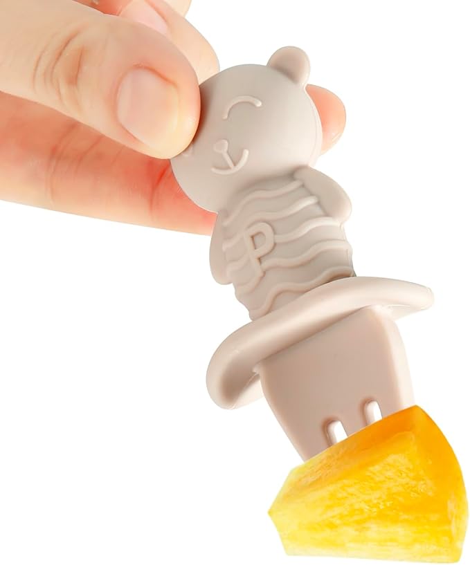 PandaEar 6 Pack Baby Led Weaning Spoons Forks 6+ Months | Silicone Baby Spoons - Image 6