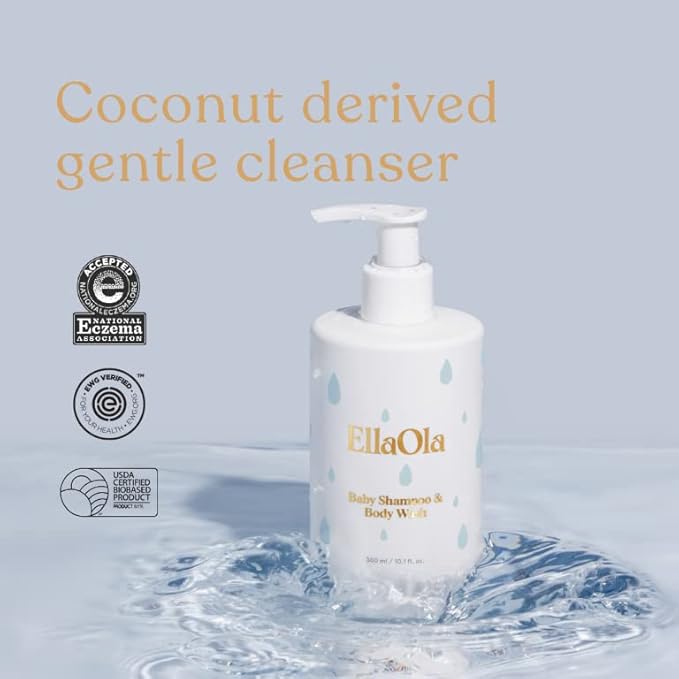 ELLAOLA Tear Free Baby Shampoo & Body Wash - Image 3