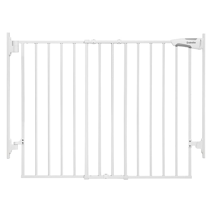 Babelio 27-45" No Bottom Bar Baby/Dog Gate by BABELIO