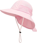 XIAOHAWANG Girls Sun Hat Baby Beach Hats Boys UPF 50+ Kids Summer Protection by XIAOHAWANG