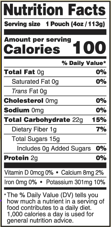 Pumpkin Tree Peter Rabbit Organics Mango, Banana and Orange Snacks, 4 Oz - Image 3