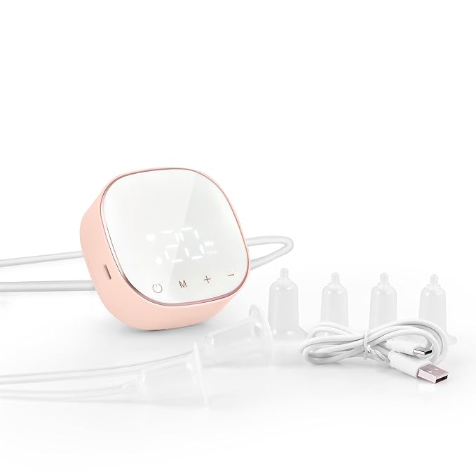 Electric Nipple Corrector for Flat or Inverted Nipples, Portable Nipple Pump - Image 2