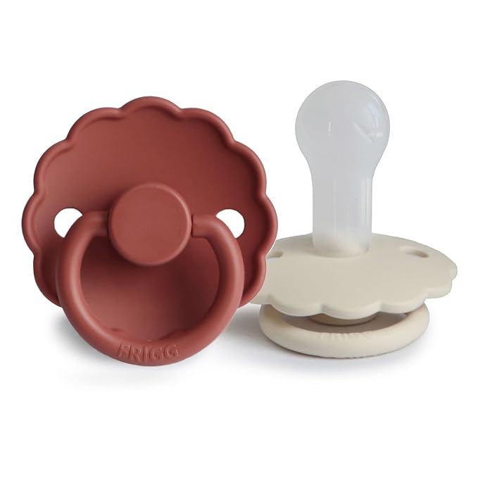 FRIGG Daisy SilkySoft Silicone Baby Pacifier | Made in Denmark | BPA-Free by mushie