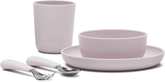 Lalo Big Bites Kids Dinnerware Starter Set by Lalo
