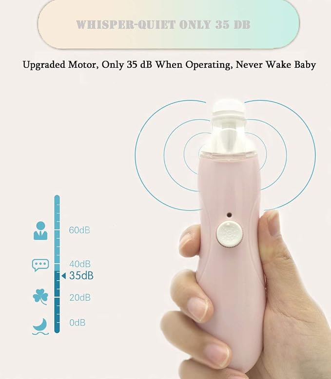Rechargeable Baby Nail File, Fansidi Electric Baby Nail Trimmer - Image 4