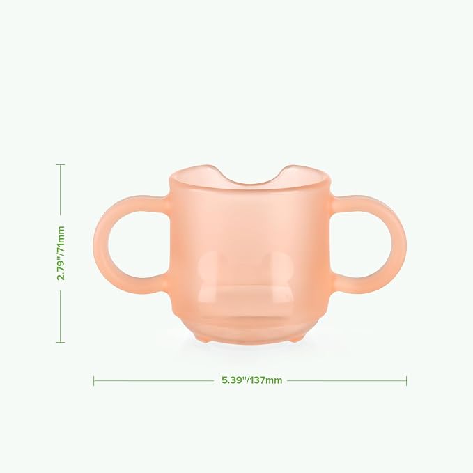 haakaa Silicone Baby Training Cup, Toddler Learning Open Cup - Image 8