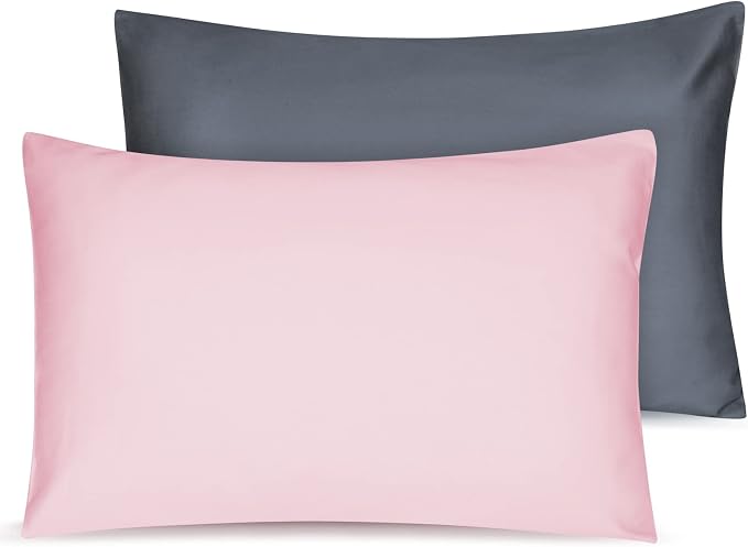 Soft Organic Cotton Toddler Pillowcases 14 X 20 Inches, Fit 13 X 18, 14 X 19 by LULUSILK
