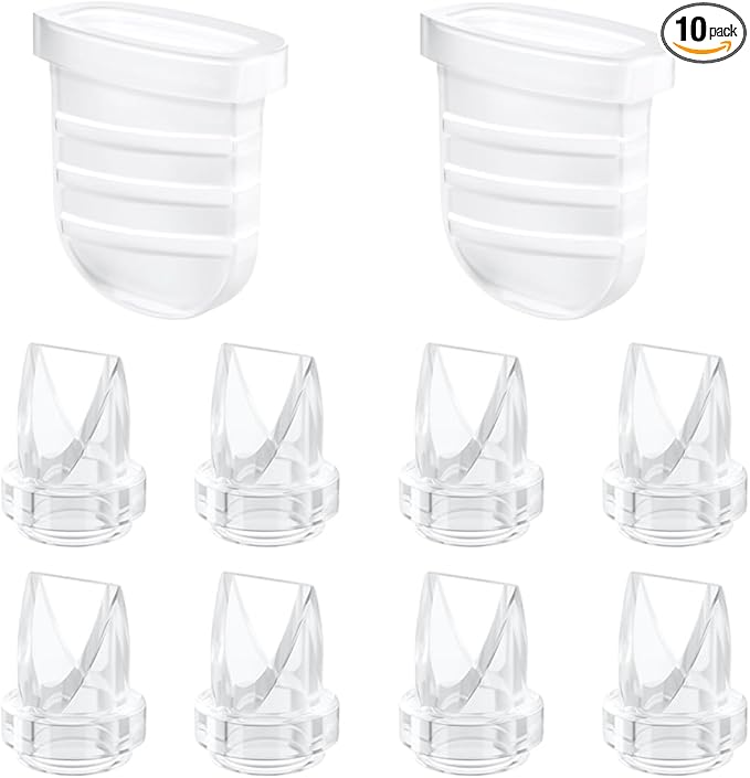 8pcs Duckbill Valves and 2pcs Silicone Diaphragms Compatible by Unknown