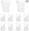 8pcs Duckbill Valves and 2pcs Silicone Diaphragms Compatible by Unknown
