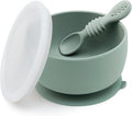 SAMiGO Silicone Baby Bowl and Spoon Set by SAMiGO