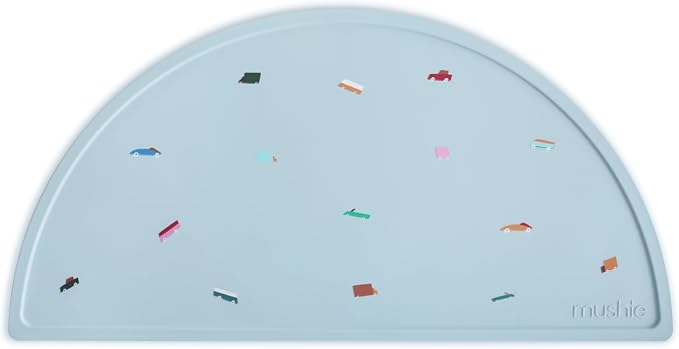 mushie Silicone Placemat for Kids | BPA-Free Non-Slip Design by mushie