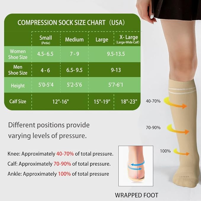 LEVSOX Viscose Made from Bamboo Compression Socks - Image 5