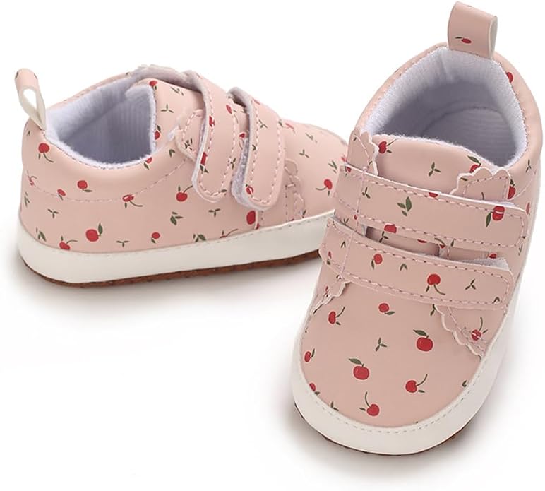 2Pairs Baby Shoes, Boys Girls Non-Slip Rubber Sole Sneakers, Unisex Infant Soft - Image 6
