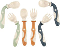 PandaEar Baby Bendable Spoons and Forks set 6 Pack| Training Learning by PandaEar