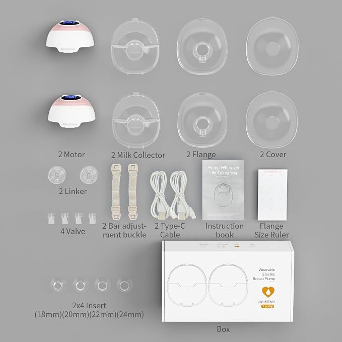 Breast Pump Hands Free Wearable Breastfeeding Pump - Image 2