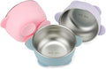PandaEar 3 Pack Baby Stainless Steel Bowls by PandaEar