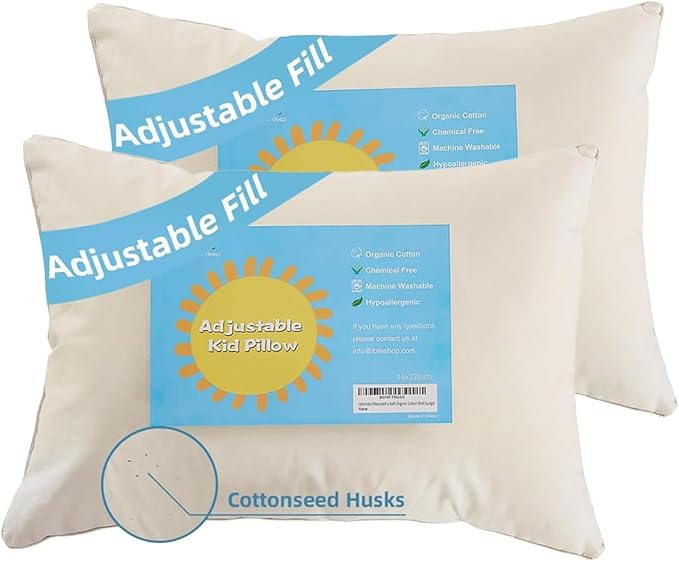 LOFE Organic Kids Pillow by Lofe