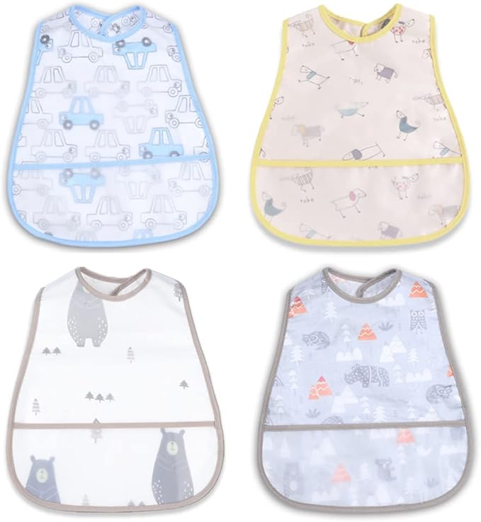 Baby bibs Waterproof Toddler bib by norinori