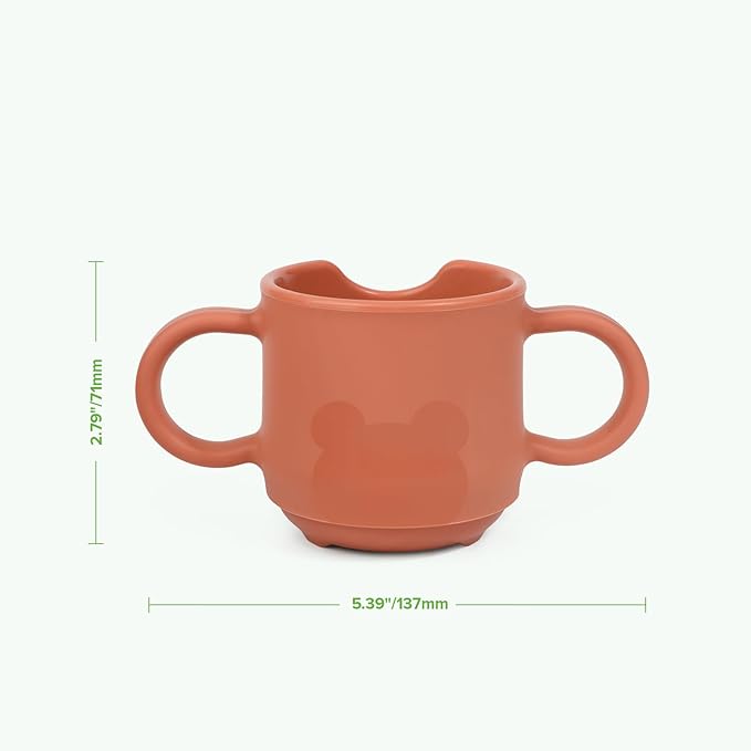 haakaa Silicone Baby Training Cup, Toddler Learning Open Cup - Image 8