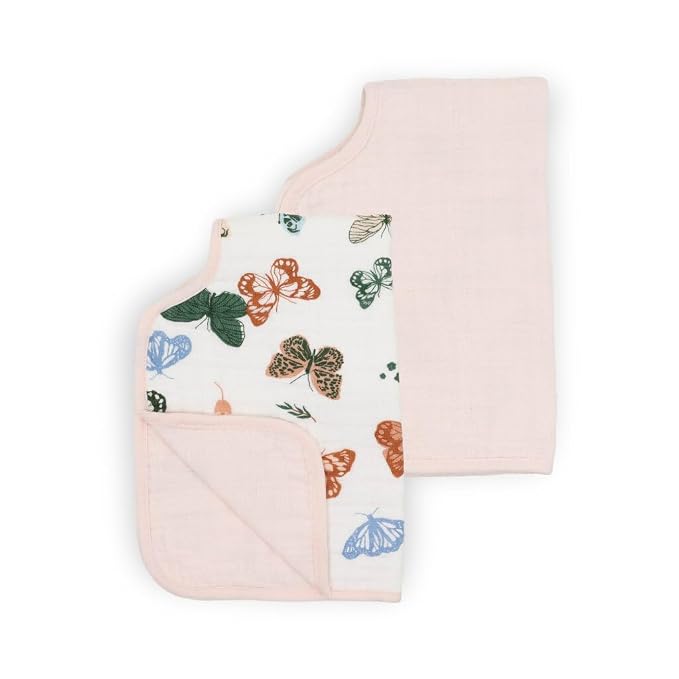 Little Unicorn Ultra-Absorbent Premium Burp Cloth 2 Pack | Soft on Baby's Skin - Image 2