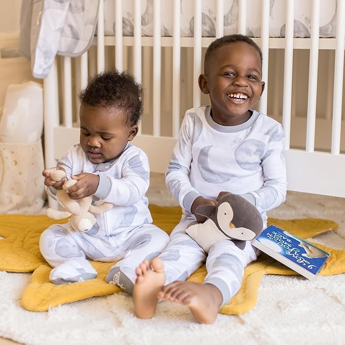 Burt’s Bees Baby Boys' One-Piece Sleep and Play 100% Organic Cotton PJs - Image 4