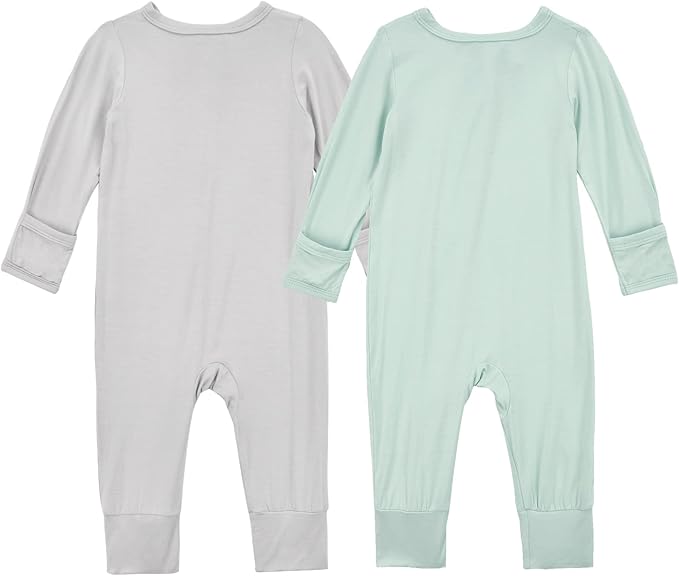 Aablexema Baby Footless Pajamas Zipper - Image 2