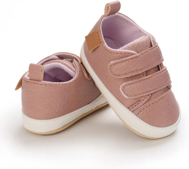 Clowora Baby Boys Girls Shoes Non-Slip Rubber Sole Sneakers Infant First - Image 5