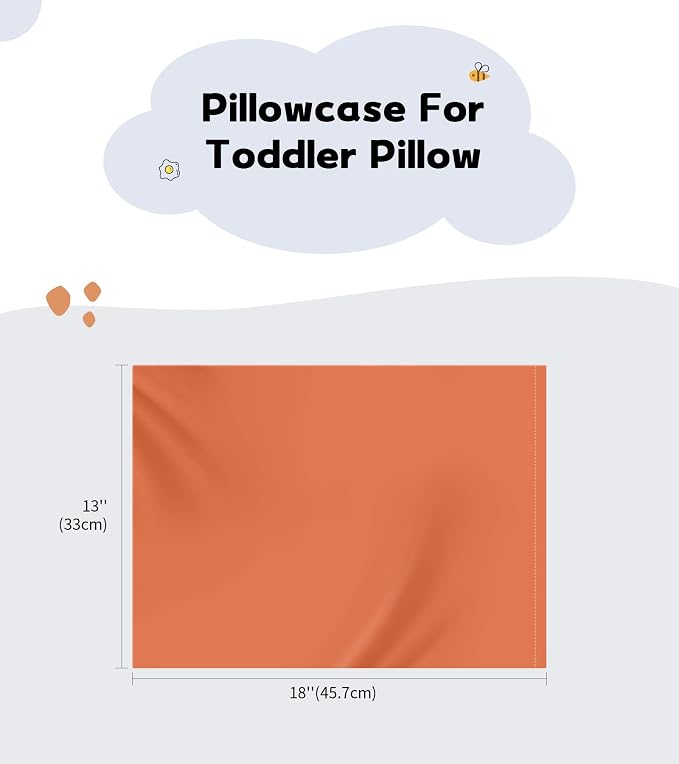 Deep Dream Toddler Pillowcases for 13x18 Pillow 2 Pack, 100% Cotton Travel - Image 2