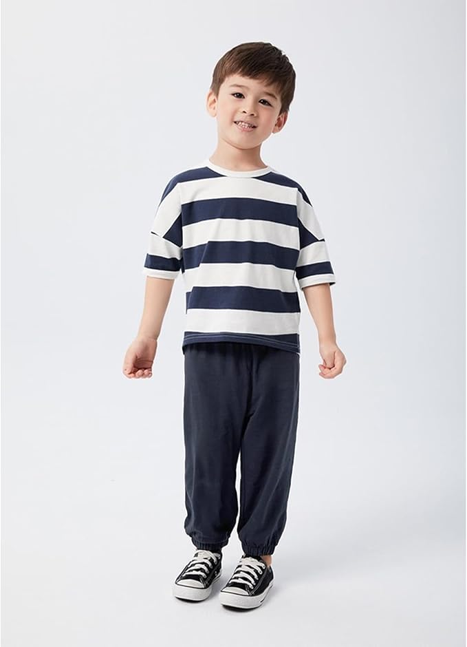 Toddler Boys Pants 3 Pack Soft Cotton Long Bloomers Kids Summer Fall Boy Casual - Image 2