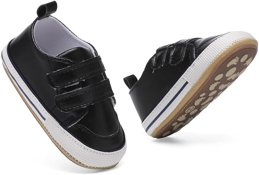 Clowora Baby Boys Girls Shoes Non-Slip Rubber Sole Sneakers Infant First - Image 5