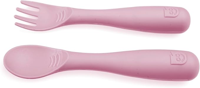 Talktools Bitsy Feeding Kid's Essentials Plate Set – Toddler Utensils, Spoon - Image 4