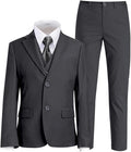 Boys Suit for Kids Tuxedo Suits for Wedding Formal Suit Set Toddler Boy Dress by Tomic
