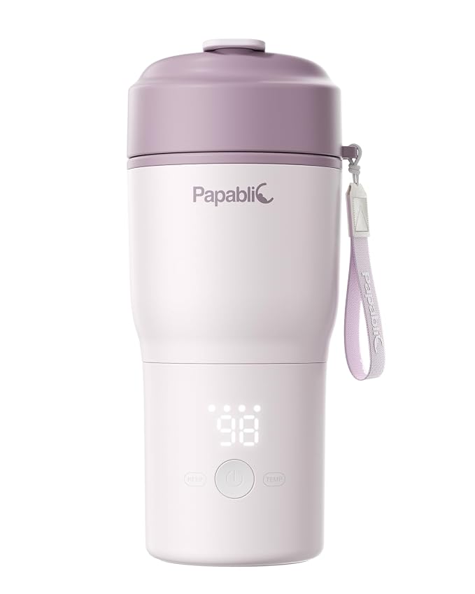 Papablic Portable Bottle Warmer – Fast Heating Baby Bottle Warmer on The Go by Papablic