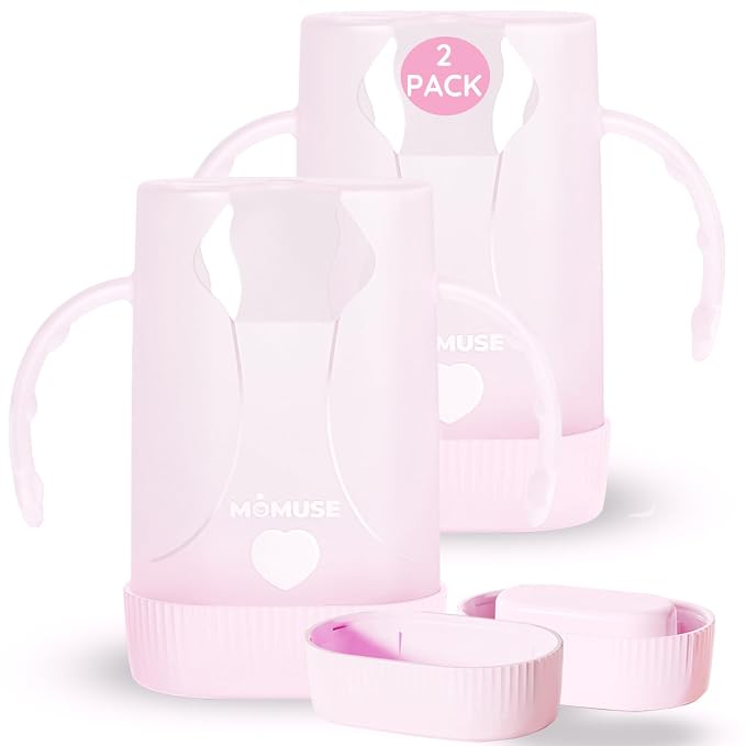 MOMUSE Dual-Lid Squeeze Pouch Holder by Unknown
