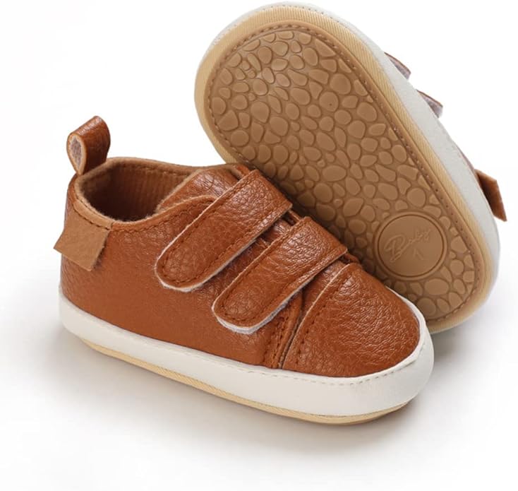 Clowora Baby Boys Girls Shoes Non-Slip Rubber Sole Sneakers Infant First by Clowora